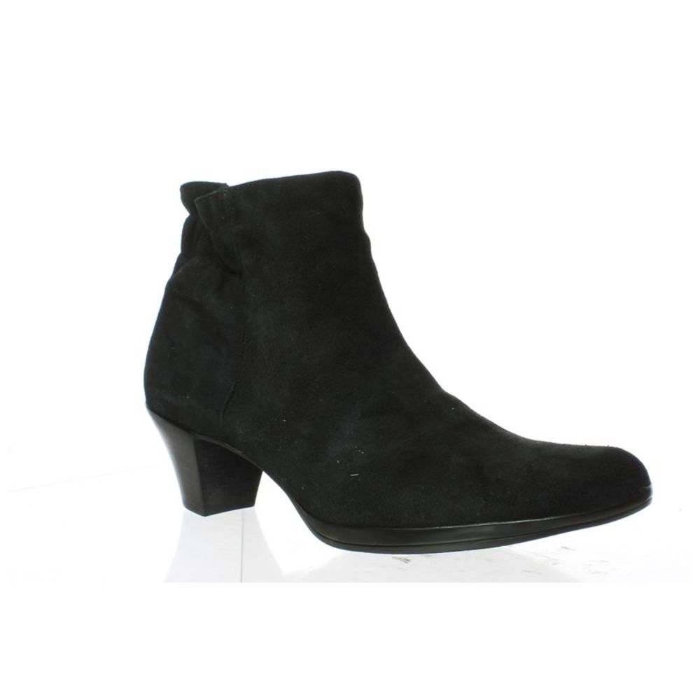 Munro Womens Alfie Black Ankle Boots Size 12 Extra Narrow (AAA+)!